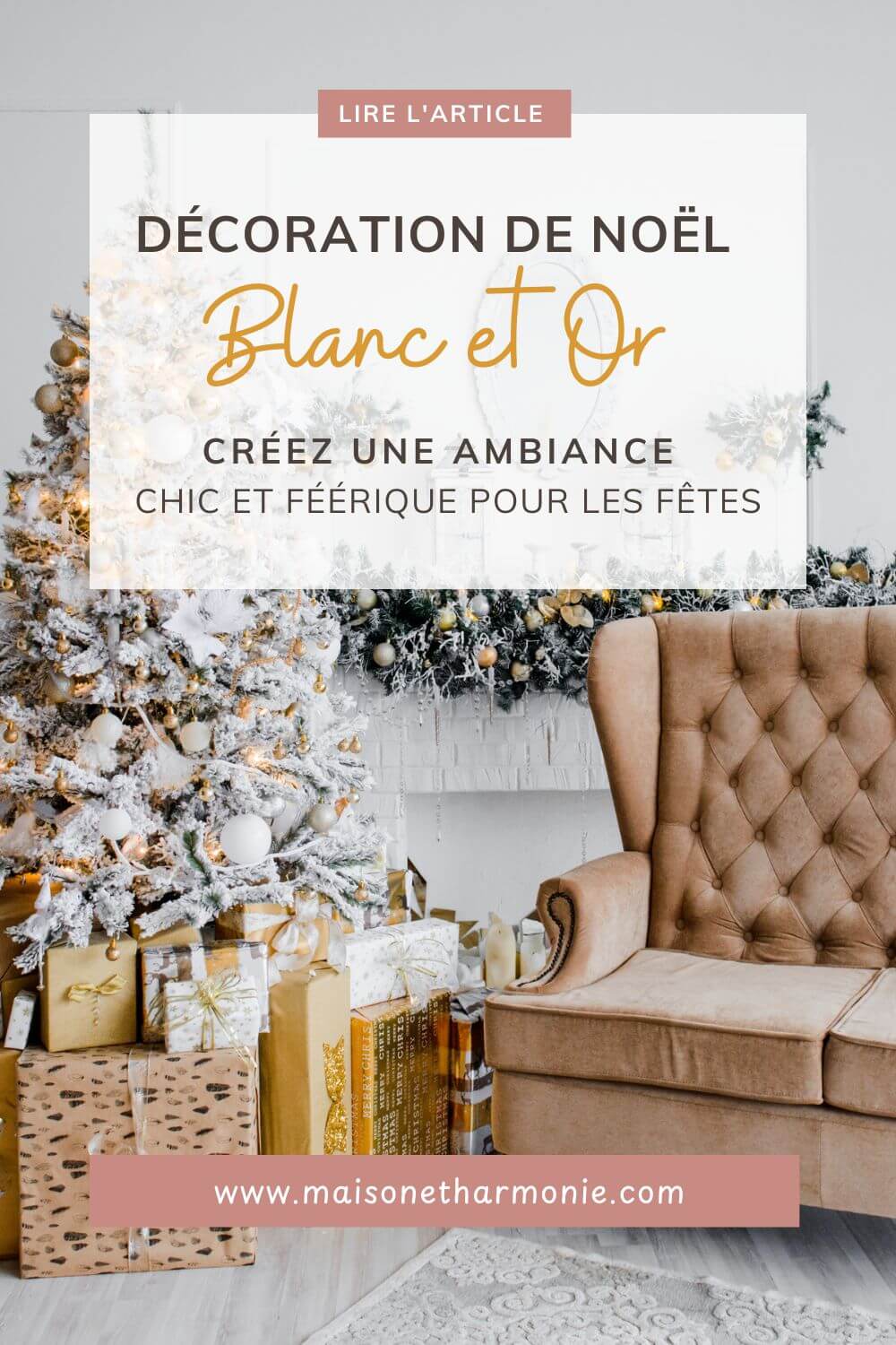 decoration-de-Noel-blanc-et-or