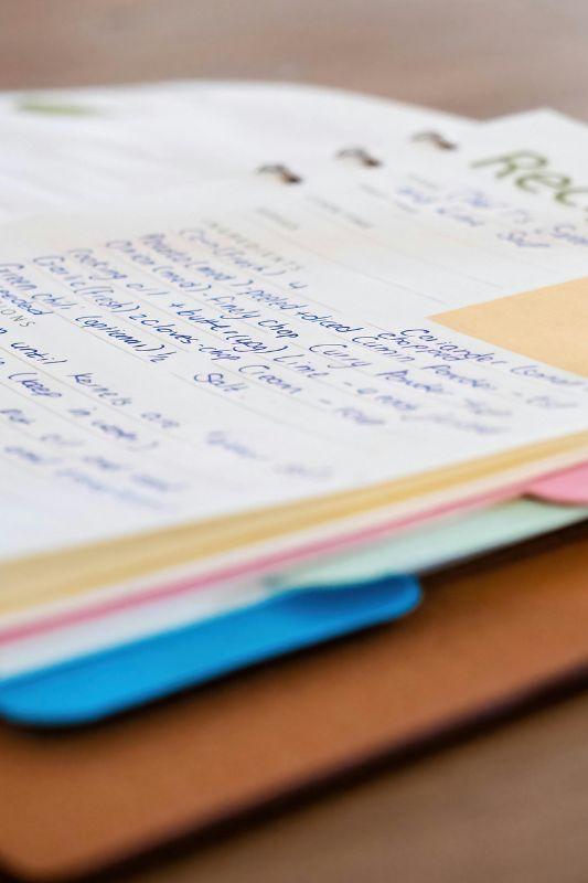 agenda utile pour préparer une séance de tri des papiers efficace